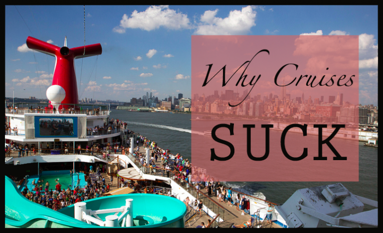 There’s No Luxury on a Cruise Ship – i am sarah kohl